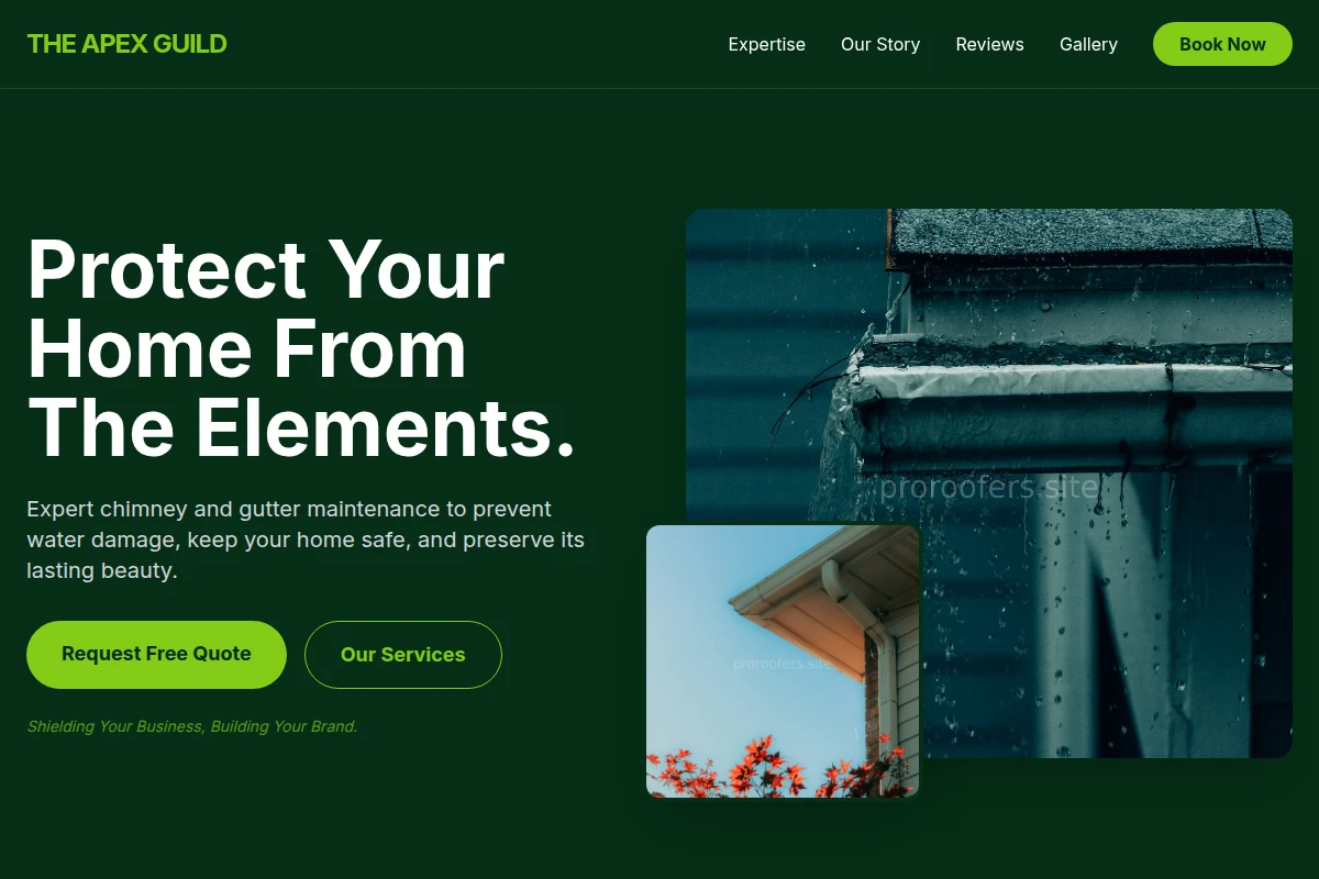 Chimney Gutter Cleaning