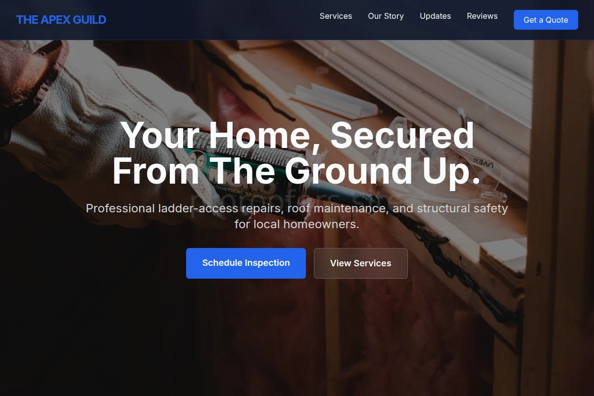Ladder Home Repair