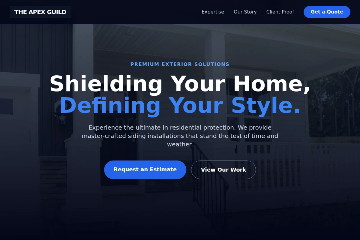 Ladder Siding