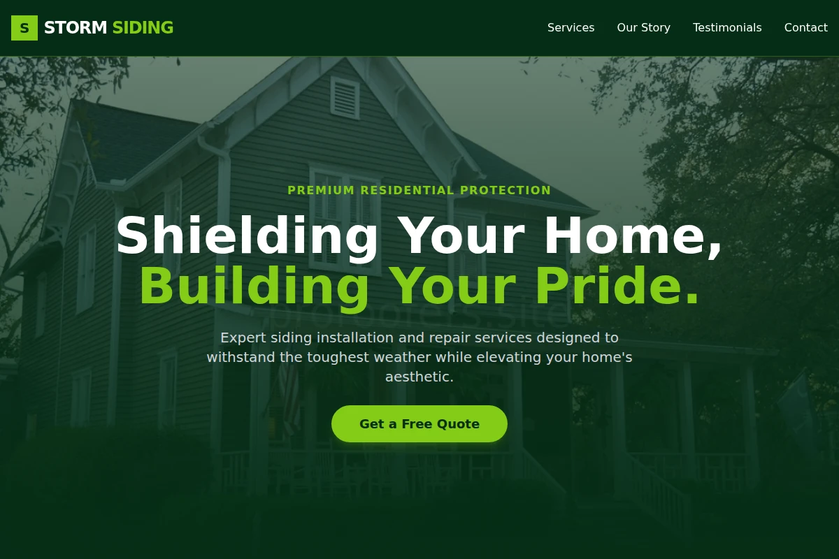 Storm Siding