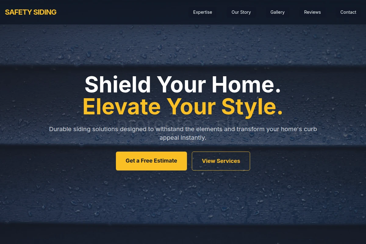 Safety Siding